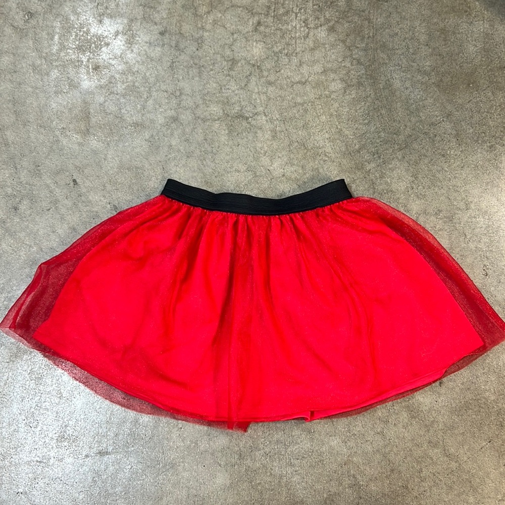 LN girls red tutu skirt from Disney Junior Minnie size 5T